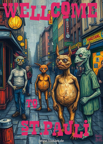 POSTER-14-WELLCOME TO ST. PAULI - 50x70cm