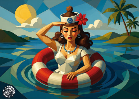 POSTER-17-LADY LOO - 70x50cm